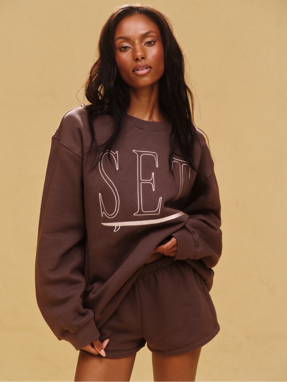 SET Active Midweight Sweats Staple SET Resort Crewneck - Shoreline XL/XXL NWOT